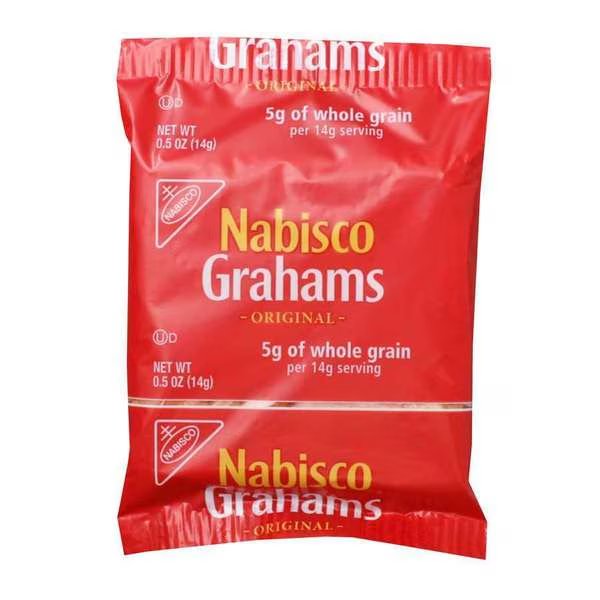 Nabisco Graham Crackers .5 oz., PK200, Nabisco, Mfr#: 01367